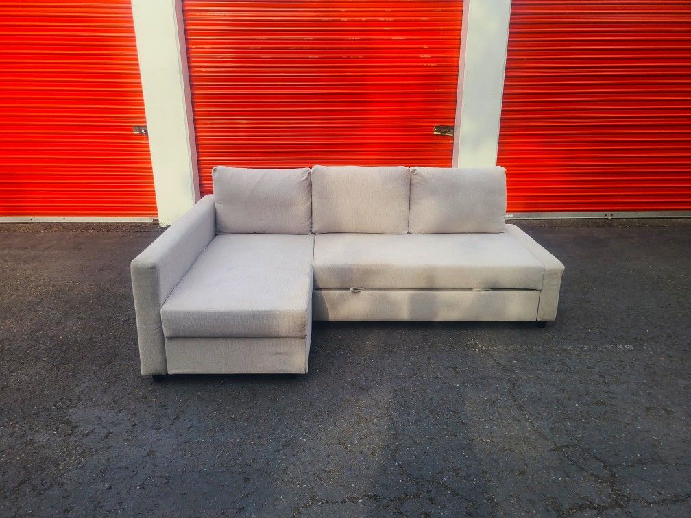 White Sectional Couch - Free Delivery