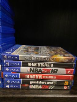 PS4 GAME LOT