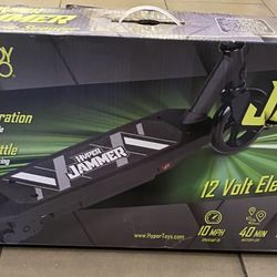 HYPER TOY CO  12 VOLT ELECTRIC SCOOTER 