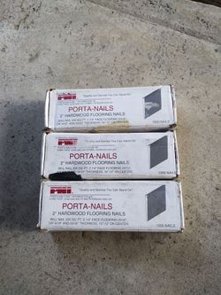 Porta Nailer 2" hardwood flooring nail tools