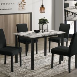 Winter Clearance Sale. Tedd Five Piece Small Dining Set Only $399. Easy Finance Option. Same-Day Delivery.