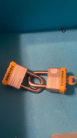 2 heavy duty master locks