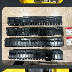 2pole 3 Pole And 2 Pole Ground Fault Breakers 