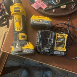 DEWALT Drywall Drill With 2 Batteries And Charger 