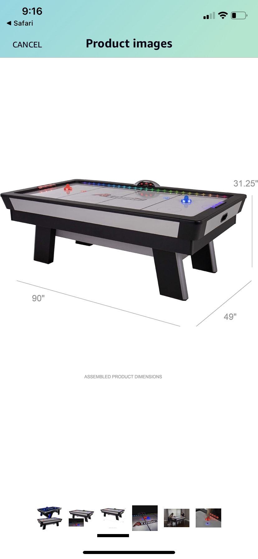 Air Hockey Table