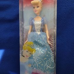 Disney Princess - Sparkling Princess - Cinderella Barbie Doll  by Mattel  
