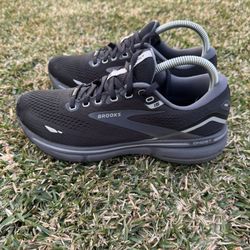 Brooks Ghost 15 GTX Womens 9 Shoes Black Goretex Waterproof Trail Hiker Running