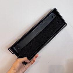 Wooting 60 HE v1 keyboard shell case with foam inside
