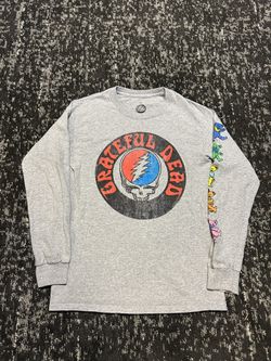 Grateful Dead Graphic gray Long Sleeve dancing bears size small 