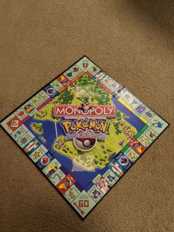 Pokémon Monopoly Replacement Parts!!! Game Board!!!