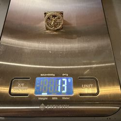 14k Centenario Ring 13 Grams 