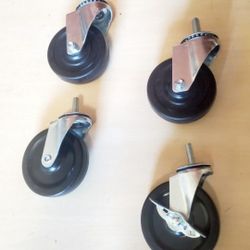Brand New Set Of 4 Caster Wheels