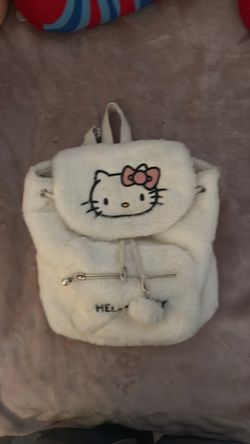 Hello Kitty Plush Mini Backpack