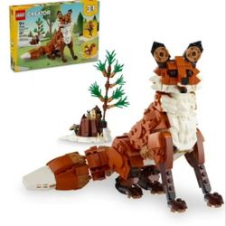 LEGO Creator 3 In 1 Forest Animals Red Fox Building Set 31154 Complete In Box Very Good Condition. This item is a LEGO Creator 3-in-1 Forest Animals: 