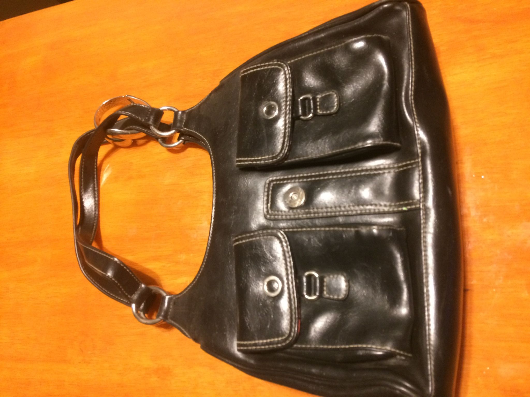 Black purse