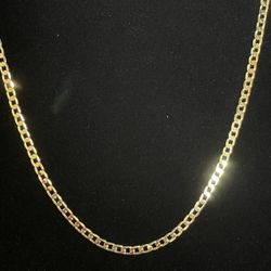 14k Gold Plated Chain 24in.