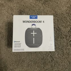 Ultimate Ears WONDERBOOM 4 Portable Bluetooth Speaker