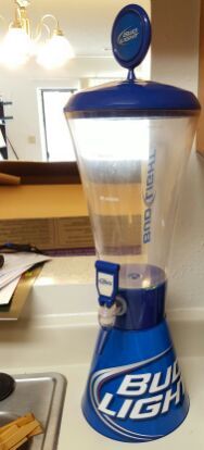 Bud Light beer tower