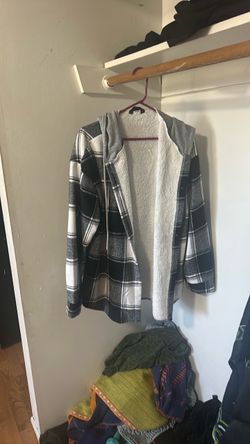 Hooded flannel women’s XL