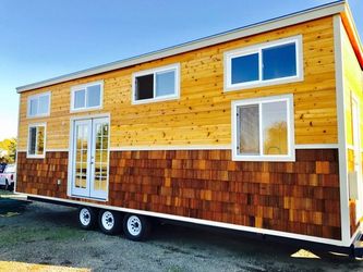 BRAND NEW TINY HOUSE ON WHEELS IDEAL GUEST HOUSE OR RENTAL OR ADU NO PERMIT NEEDED