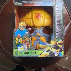 Transformers Bumblebee Mask And Action Figure Toy 