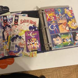 Sailor Moon Cards & Comics Lot