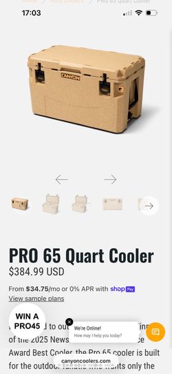 Canyon Cooler 65qt