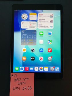 Apple IPad 9th gen 64gb WiFi excellent condition make me an offer