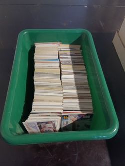 Baseball and basketball cards