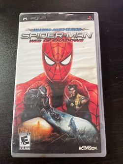 Spider man web of shadows game case only