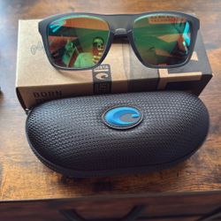 Costa Del Mar Mainsail Green Mirror Polarized Lens