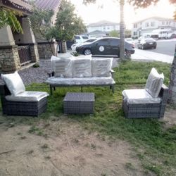 Display Model Patio Furniture Set Outdoor Patio Sofa Set Brand New Patio Furniture