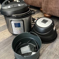 Instant Pot 6qt with Air Fryer attachment