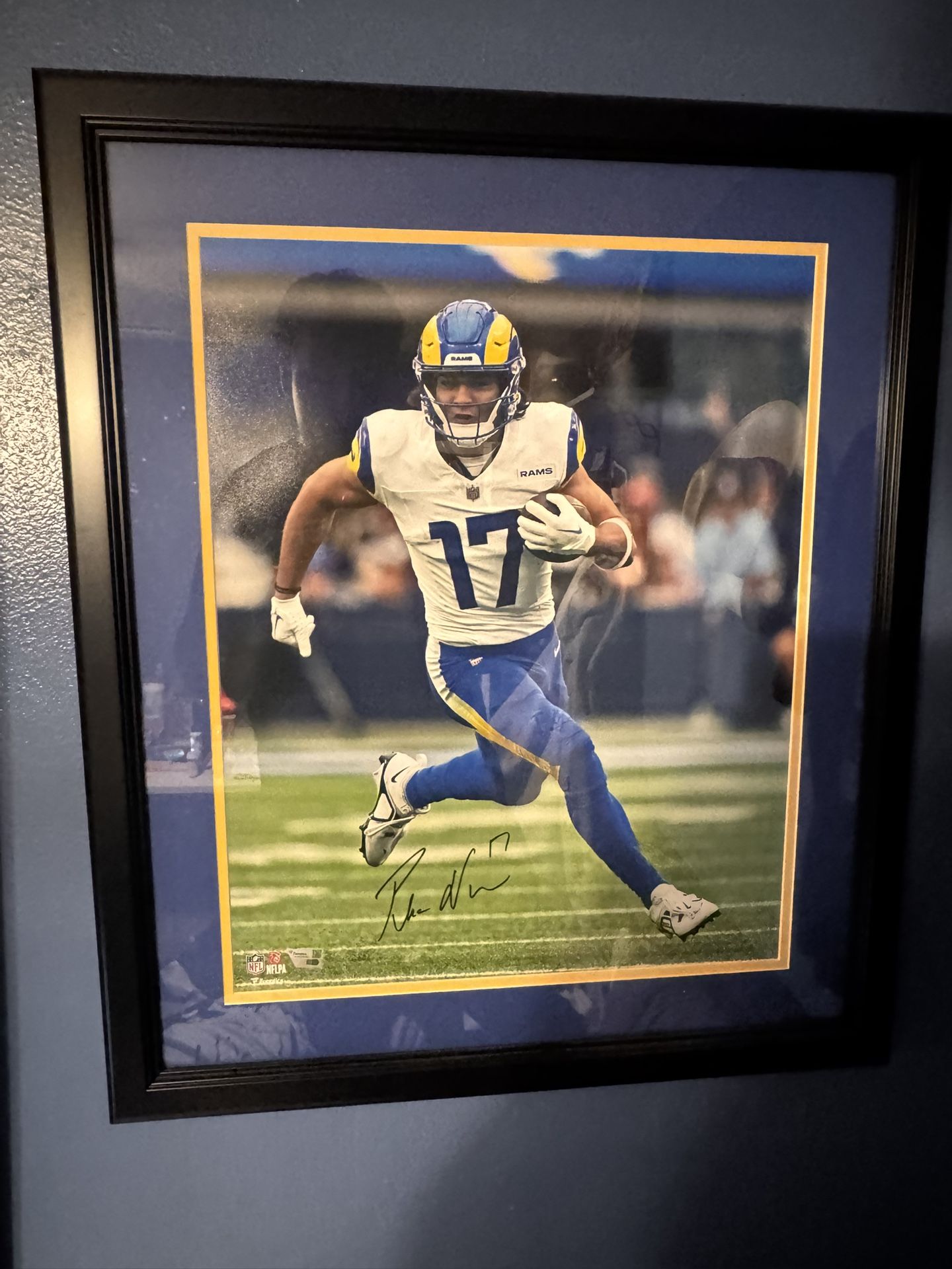 Puka Nacua Autograph Frame Photo 16x20