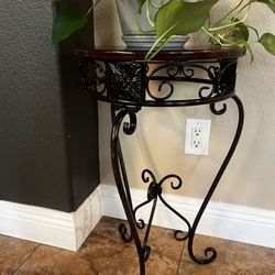 Beautiful Plants Stand Side Table 