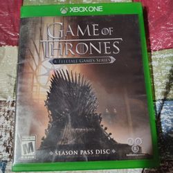 Game of Thrones A TellTale Games Series (Season Pass Disc) looks new, Xbox One 