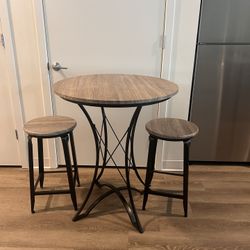 Pub Table & 2 Chairs
