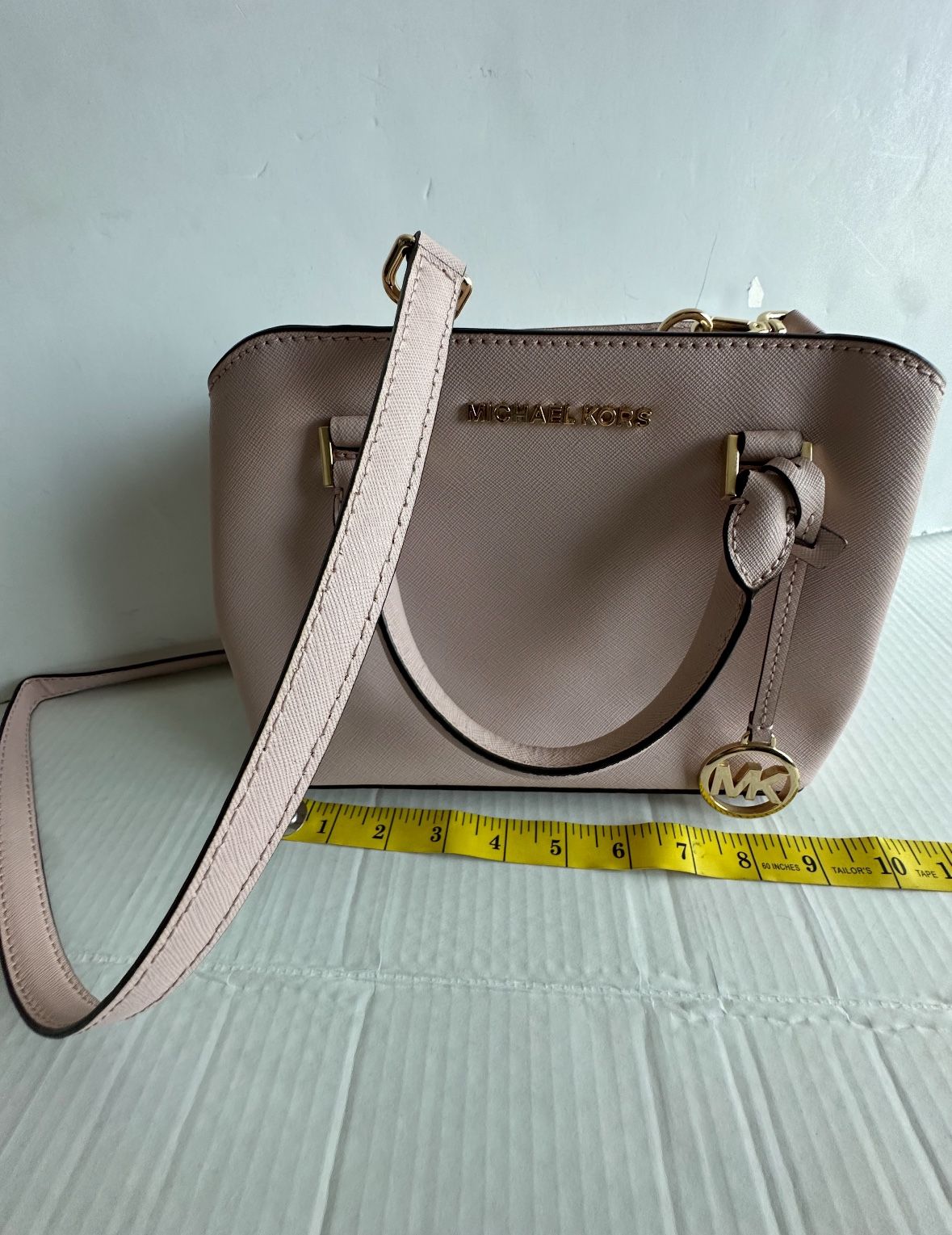 Small Michael Kors Pink Savannah Bag