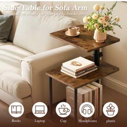 NEW Swivel Side Table