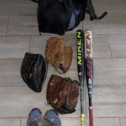 Softball And Kickboxing Gear