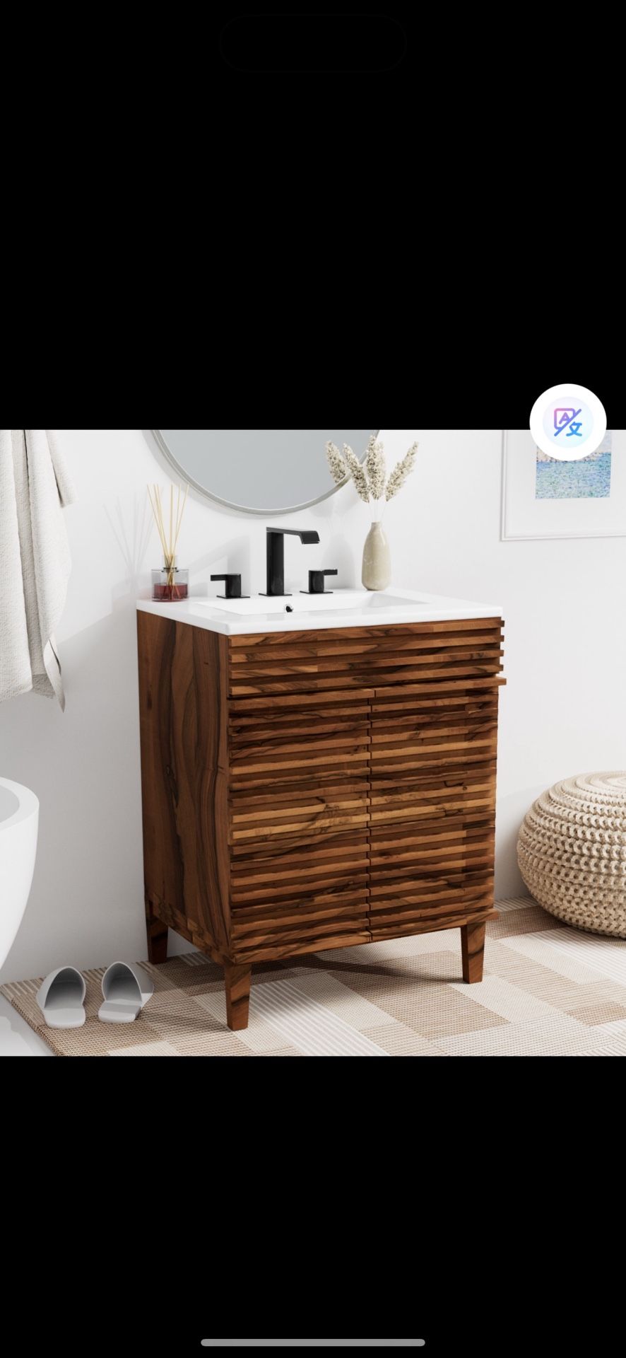 Bathroom Vanity With Sink