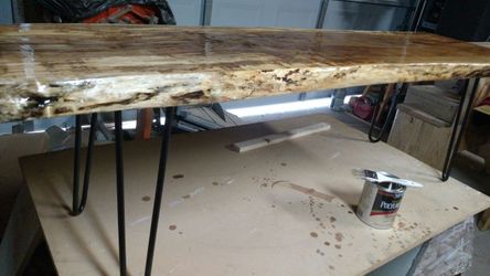 Rustic coffee table