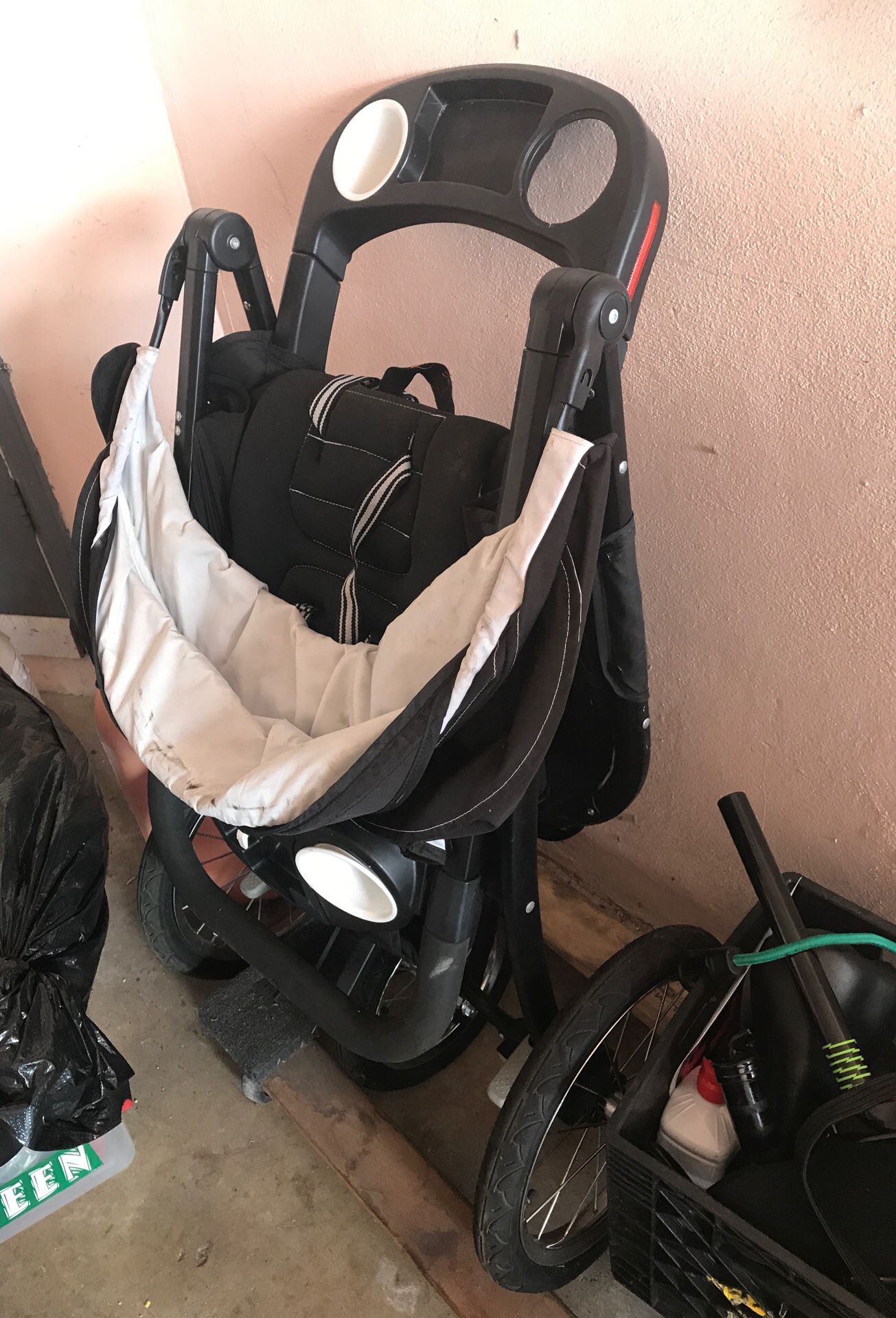 3 wheels baby stroller