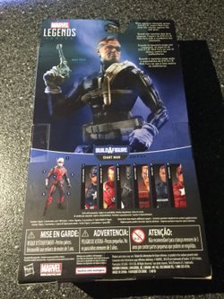 Nick Fury Action Figure Captain America Civil War, build a figure Giant Man by hasbro and marvel