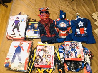 Toddler to kids Halloween costumes outfits $5 to $25