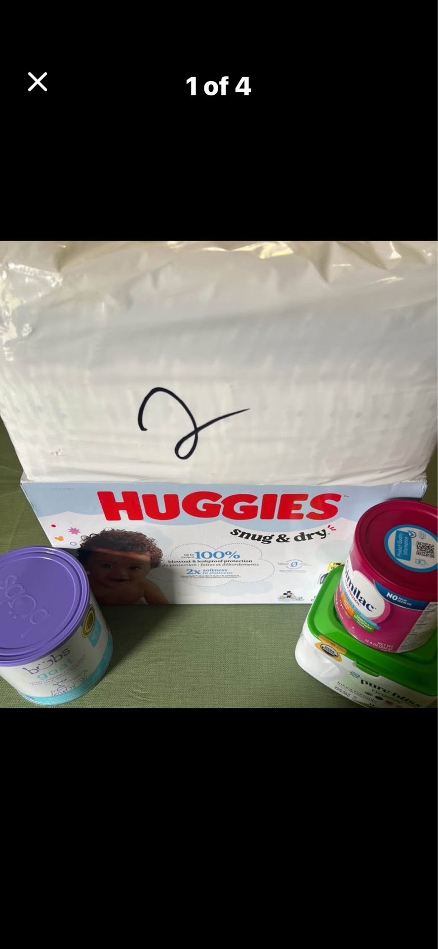 Huggies - 116ct Diapers Bumbum- 37ct Diapers