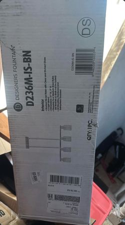 Light fixture still in the box