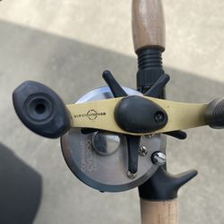 Shimano Reel With New Penn Rod. 