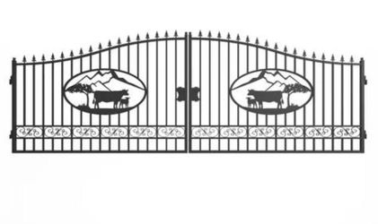 20ft swing driveway gate