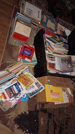 Books and vinyl Records 